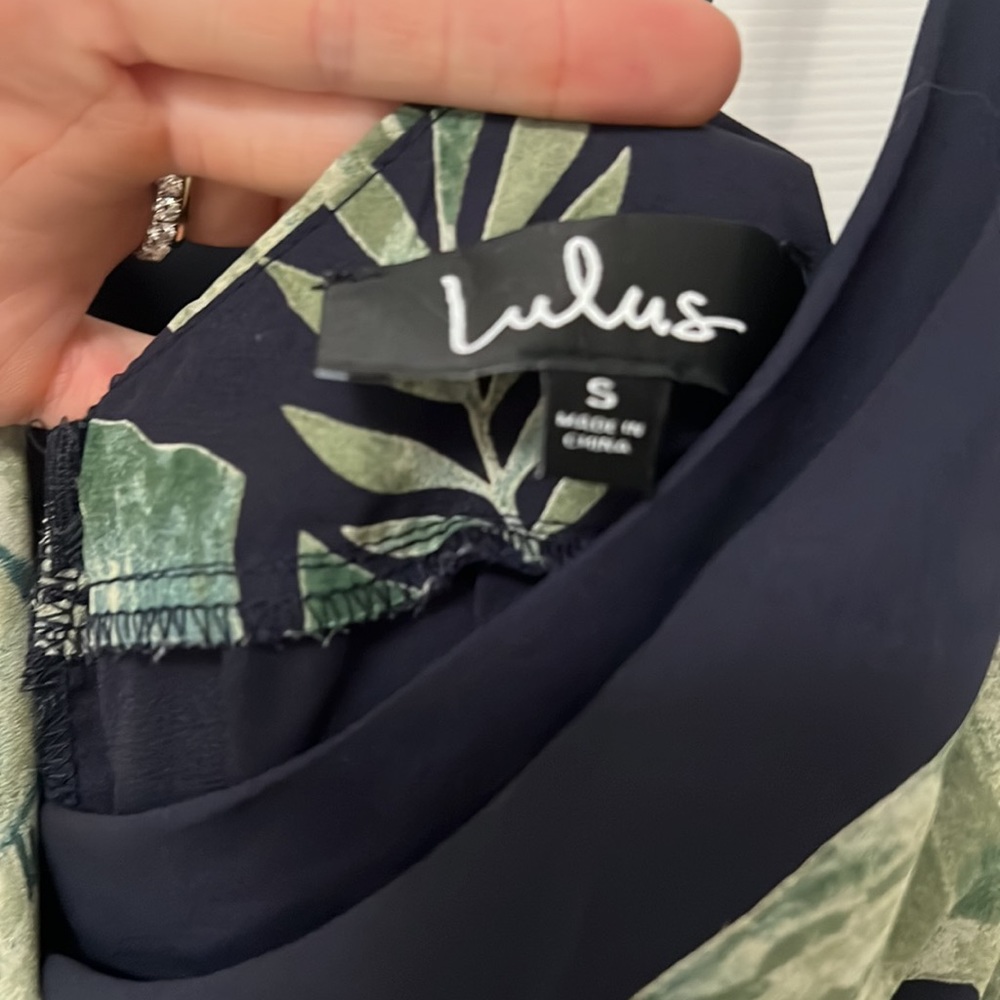 Leaf Print Jumpsuit - image 3